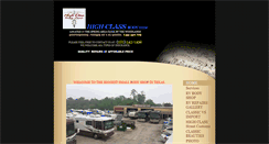 Desktop Screenshot of highclassbodyshop.com